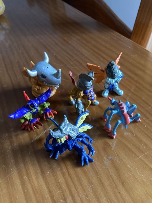 Digimon Action Figures by Bandai: Greymon, Tazos by Bollycao, and More Accessories64739403834114124