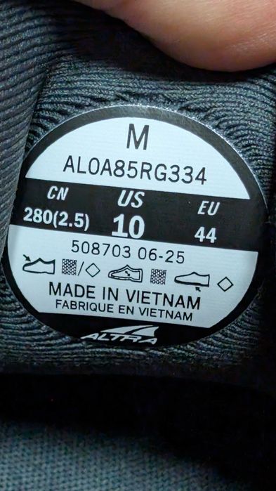 Altra Lone Peak 9+, 44 трейлові кросівки для бігу