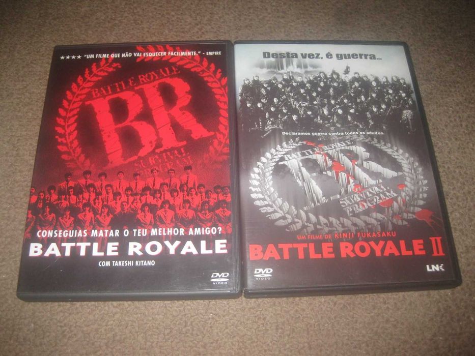 Colecção Completa em DVD "Battle Royale" de Kinji Fukasaku