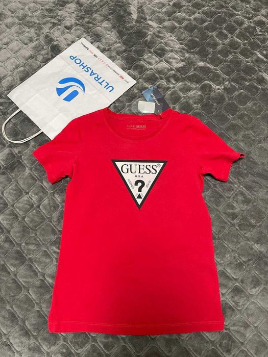 Женская футболка платье Guess футболка Гуесс майка