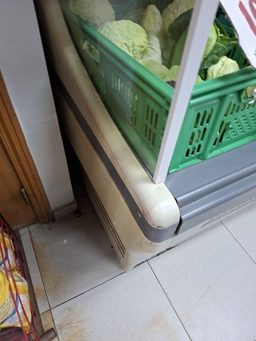 Expositor de frio  para fruta legumes