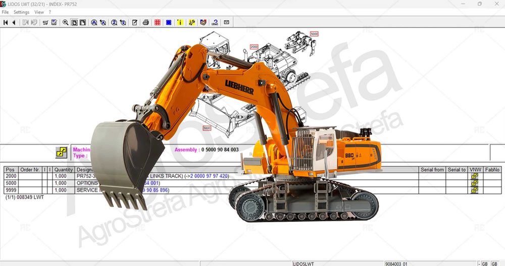 SCHEMATY Instrukcje Serwisowe KATALOG Liebherr Maszyny Budowlane