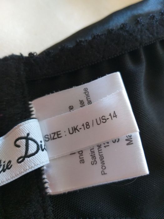 Ретро пояс для чулок на 6 железных пажах размер XL-XXL  Цена снижена