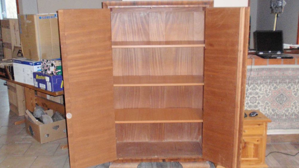 Szafa bieliźniarka drewniana orzech fornir