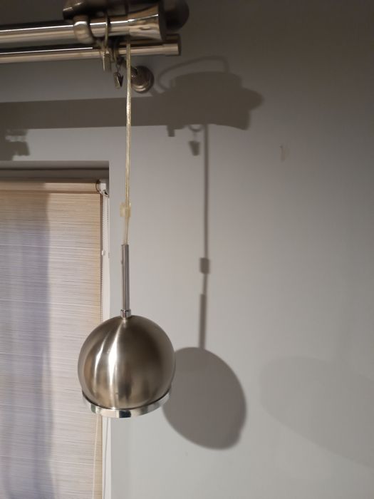 Lampy sufitowe wiszące 2 szt. Stał nierdzewna
