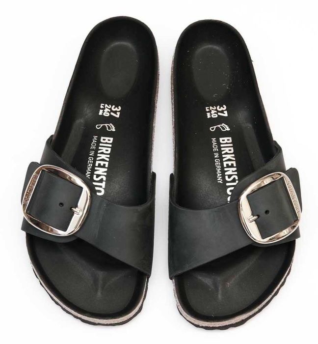Сланцы birkenstock big buckle leather 36/37/38/ 40/ 41 pp