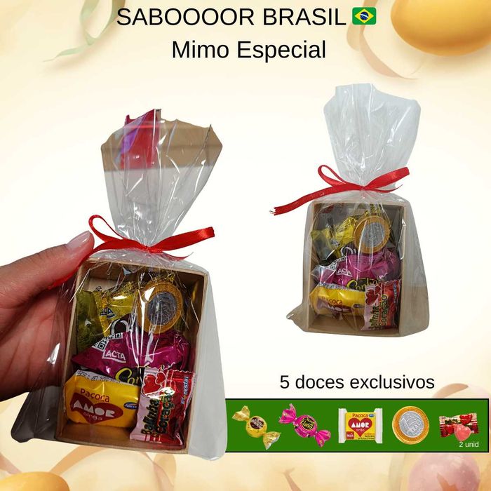 Kit chocolates brasileiros presenteavel