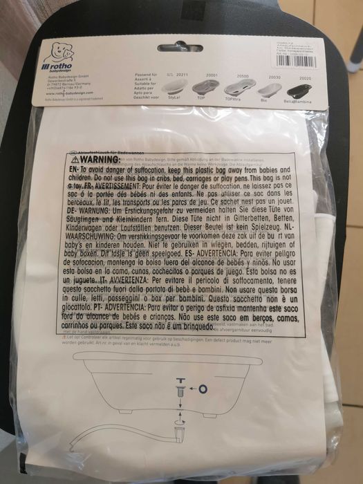 Sprzedam dużą wanienkę ROTHO