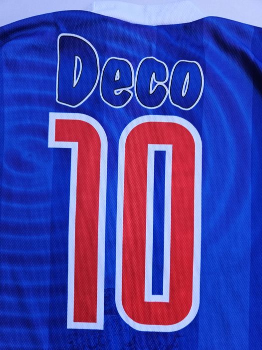 Vintage FC Porto Deco Graphic Football Shirt - Made in Italy