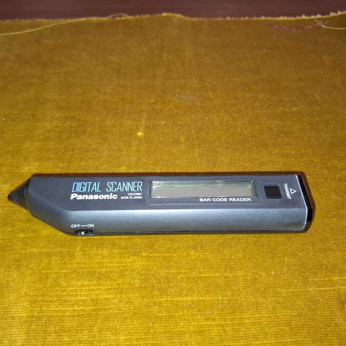Scanner Digital Panasonic para Codigos de Barras – Retrô / Coleção