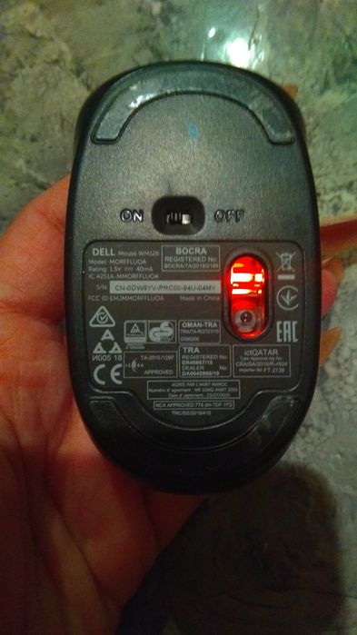 Беспроводная мышка, Мишка Dell WM126