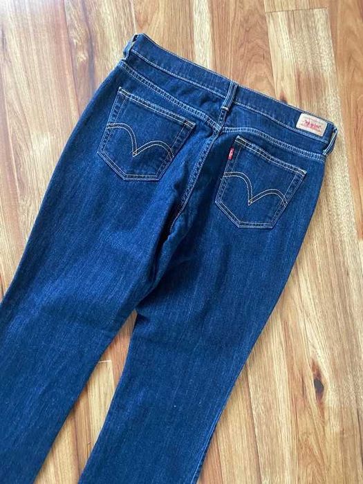 S m 36 38 levis spodnie dzwony modelujące szerokie nogawki viral