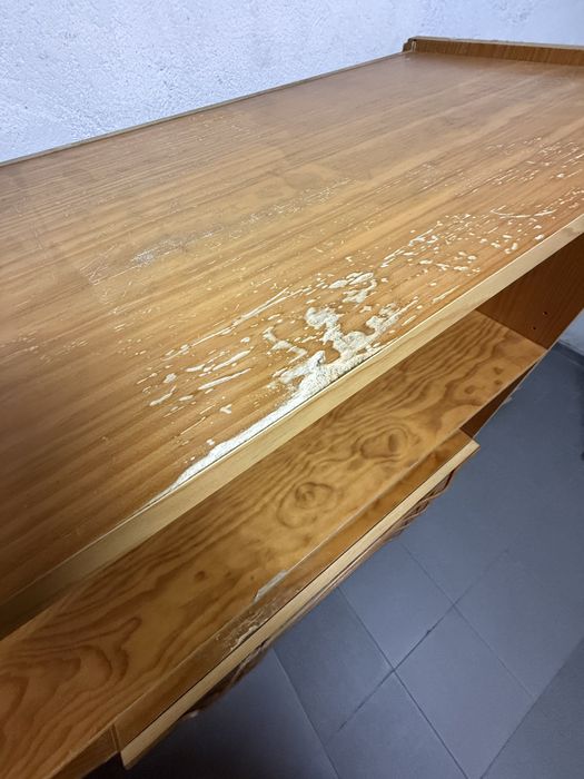 Conjunto de 2 Armários em Madeira | Prateleiras e Gavetas