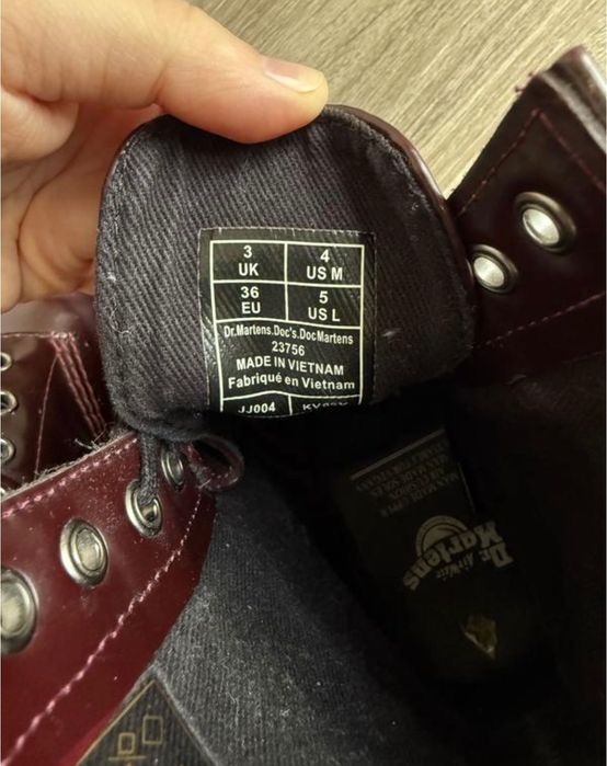 Dr.martens cherry red, жіночі
