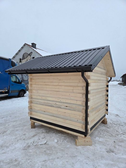 Sauna Ogrodowa z bala 2x2 m