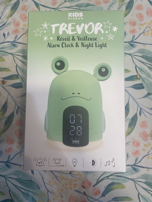 Despertador Infantil Trevor Bigben– Como Novo