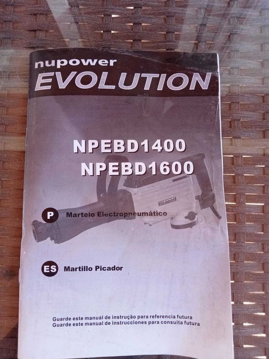 Broca de martelo Evolution NPEBD1600