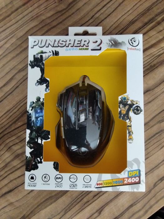 Mysz punisher 2 gamingowa