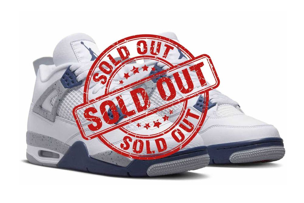 Nike AIR JORDAN 4 Midnight Navy – Buty | DH6927–140