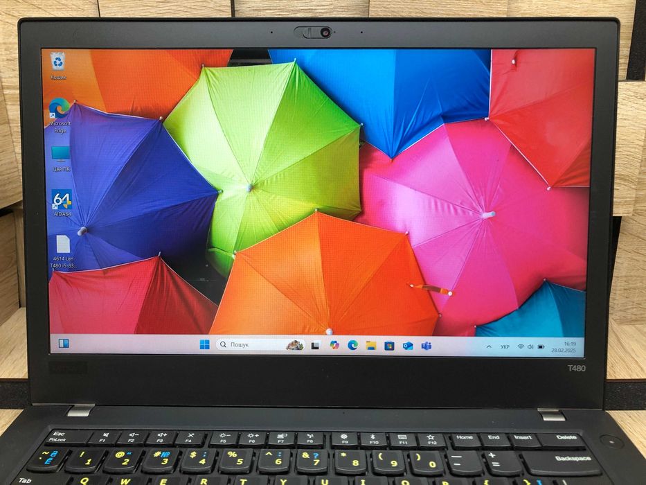 №4614 Ноутбук Lenovo ThinkPad T480 FHD IPS 14"/i5-8350U/8Gb/SSD256