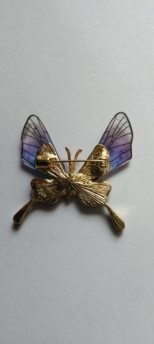 Piękna broszka motylek
