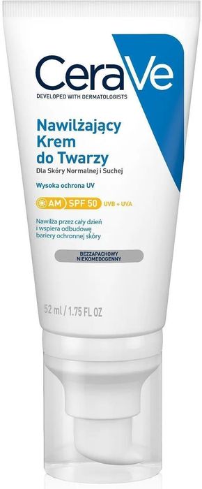 CeraVe nawilżający krem do twarzy SPF 50