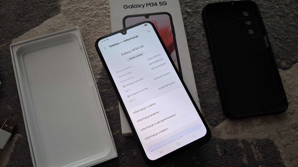 BEZ WAD M34 5G Samsung Galaxy 100% Sprawny Komplet Wysyłka !