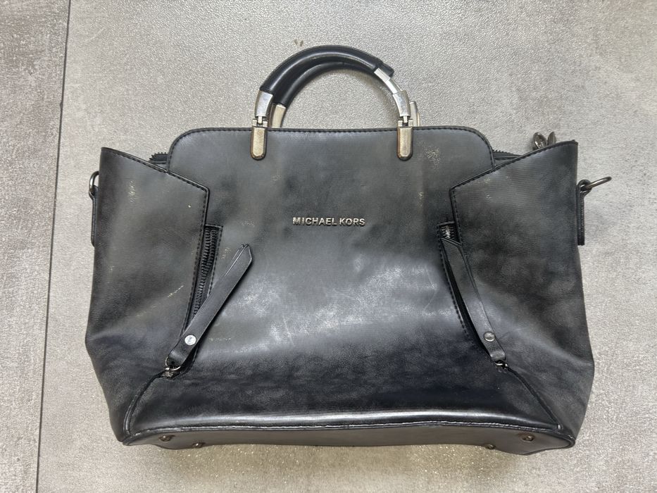 Torebka vintage y2k w stylu Michael Kors czarna shopper kuferek