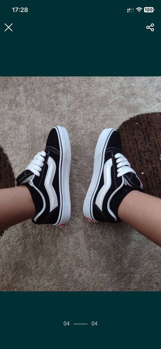 Кеди унісекс Vans Knu Skool, р.37-41, люкс ААА+