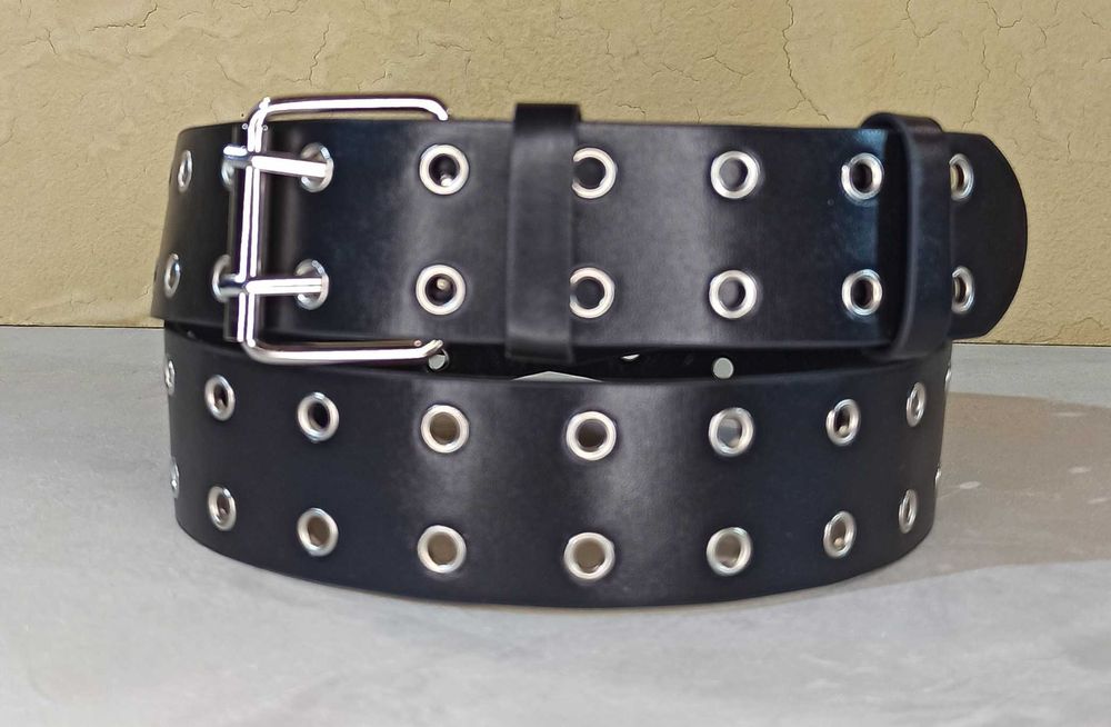 Ремень женский с люверсами экокожа  жіночий ремінь  пояс
