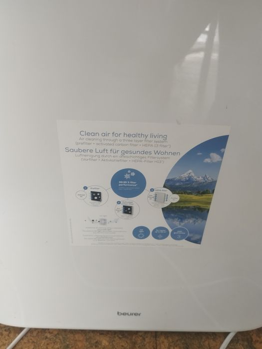 Purificador de ar da Beurer