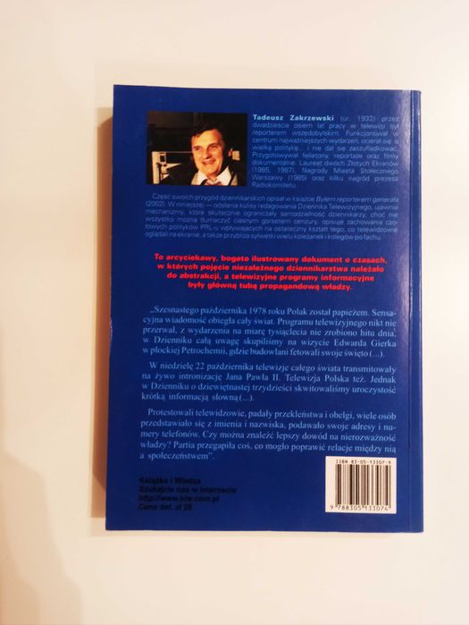 Dziennik telewizyjny Grzechy i Grzeszki Tadeusz Zakrzewski PRL Unikat