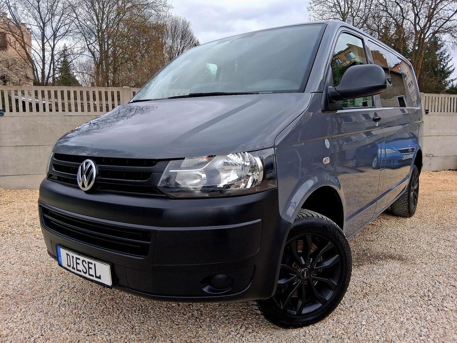 Volkswagen Transporter Śliczny!! 5osobowy!!4x4!!Automat!! TOP EDITION-LIFT