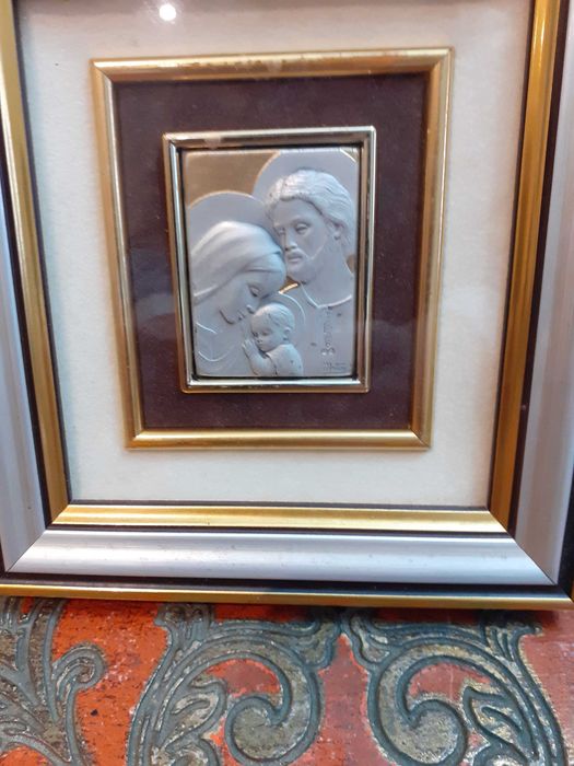 Moldura prata italiana