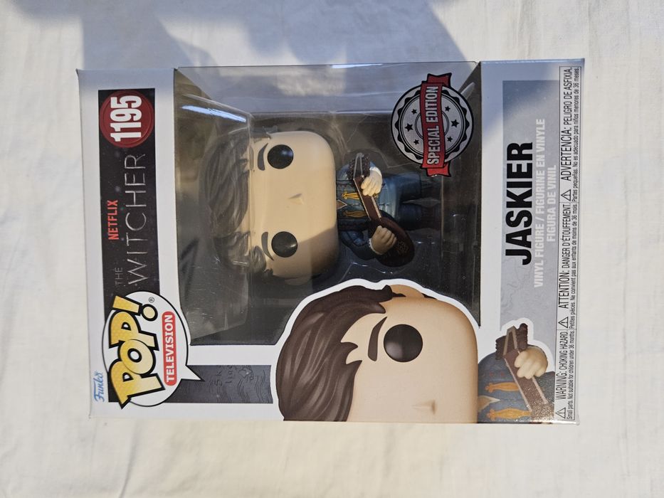 Figurka Funko Pop Jaskier z serialu Wiedźmin Limited Edition 1195