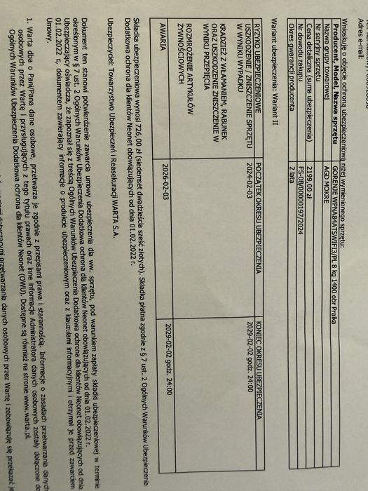 Pralka Gorenje GORENJE