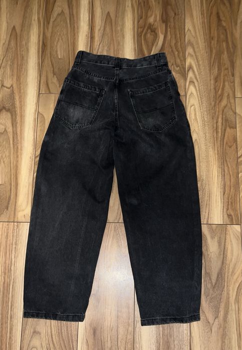 baggy jeans black bershka