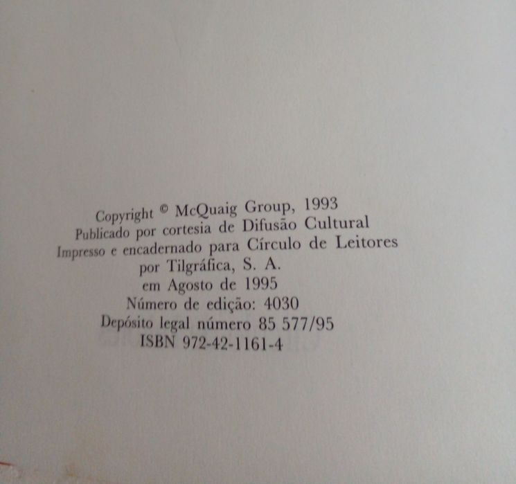 Livro ENSINE OS SEUS FILHOS A PENSAR Edição do Circulo de Leitores