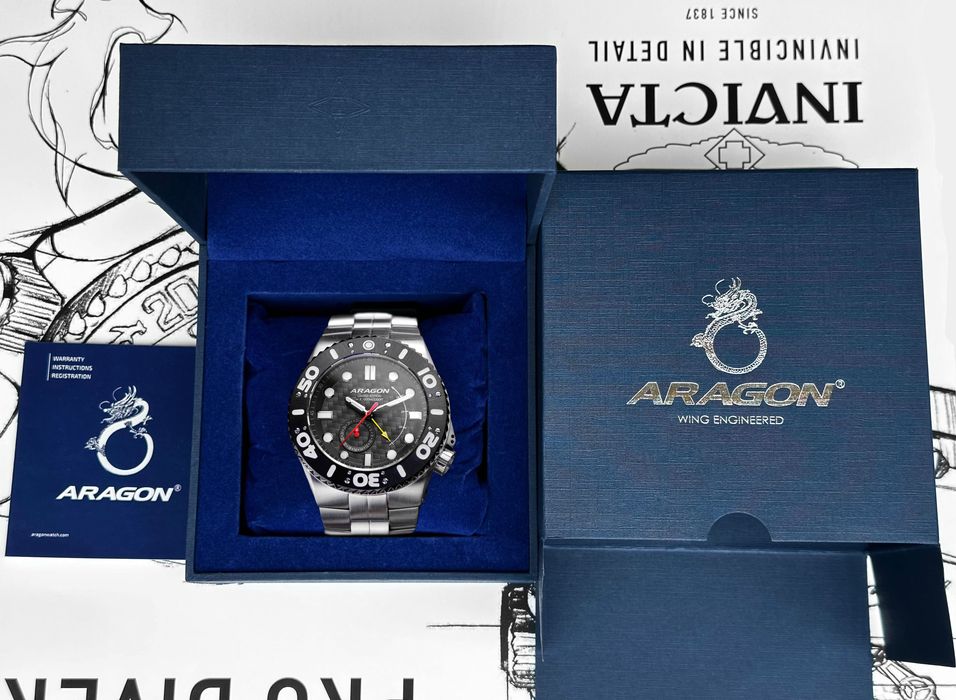 Часы ARAGON Enforcer NE57 Power Reserve Lim. Ed. 50 mm. 1000 MT.