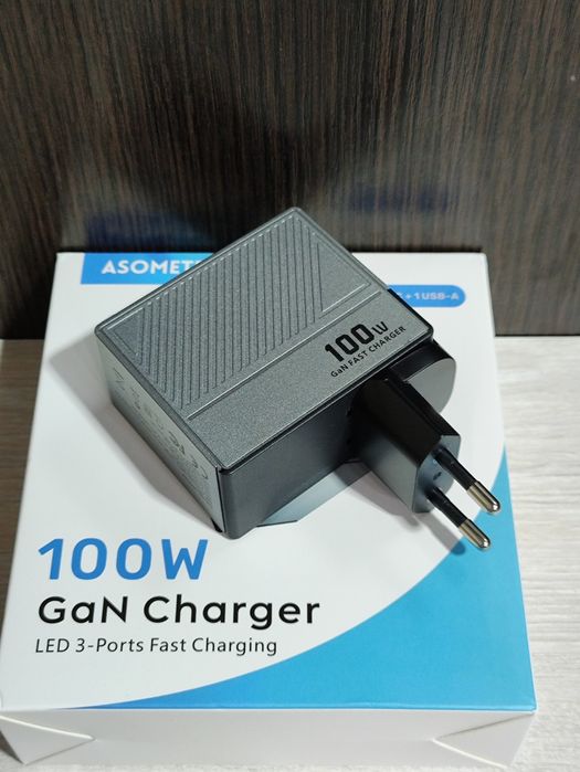 Essager 100W Asometech 100W  Gan Зарядний пристрій