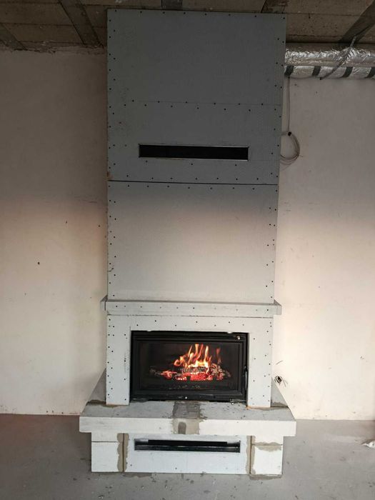 Камін! Буржуйка! Топка! Монтаж каміна, гільзування.