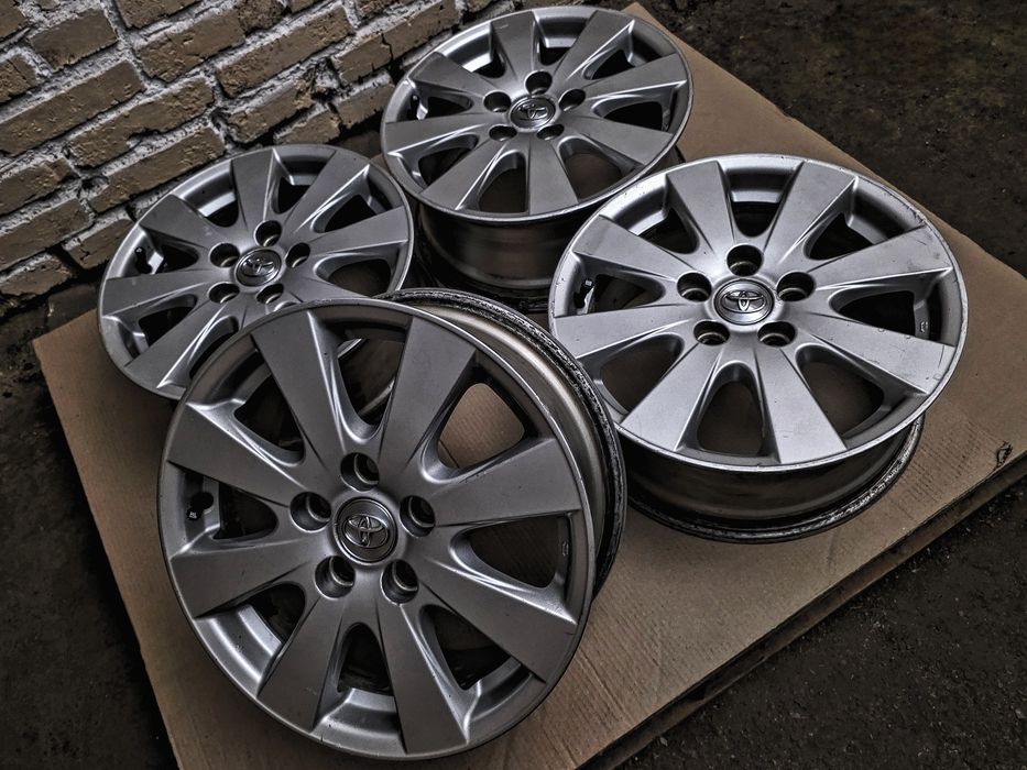 R16 5x114.3 | Original | Toyota/Lexus/Suzuki/Fiat/Chrysler/Dodge.. | Рідна фарба, ідеальний технічний стан, без дефектів | Комплект | Преміум диски