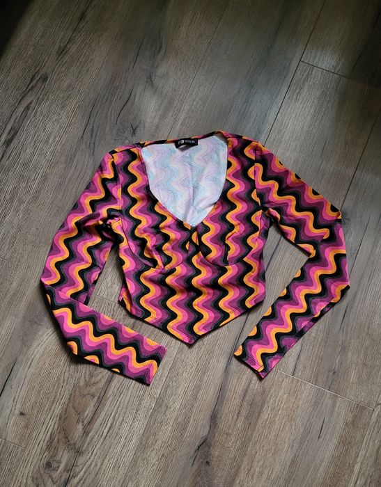 Bluzka z długim rękawem xs