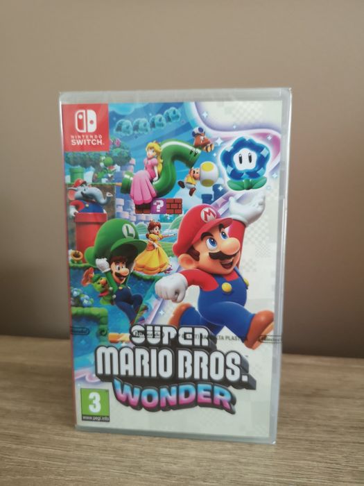 Super Mario Bros. Wonder-Nintendo switch-nowa, folia