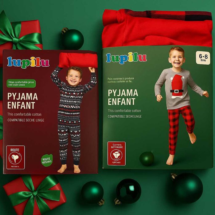 122-128 зр Pepperts! Новорічна трикотажна піжама 100% бавовна хлопчику