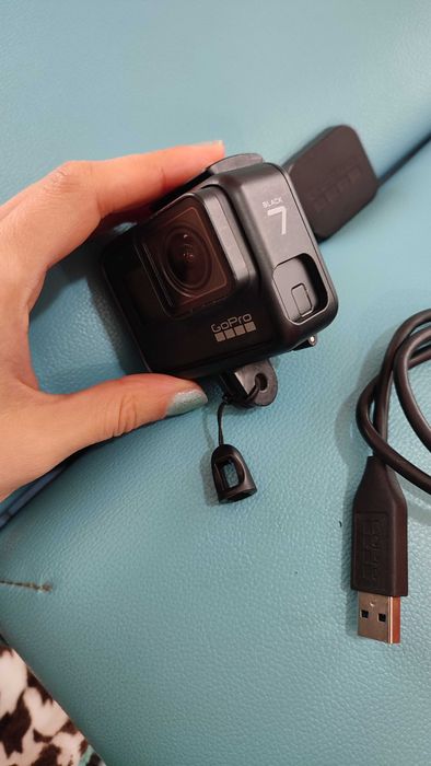 GoPro hero 7 black com acessórios