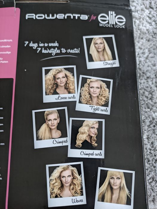 Modelador de cabelo Rowenta babyliss