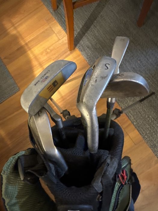 Mala de golf com tacos U.S kids Golf