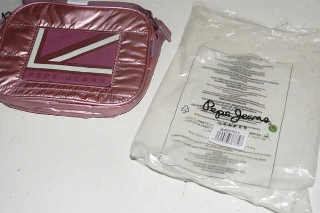 Pepe Jeans - Pequena bolsa de ombro rosa Carol