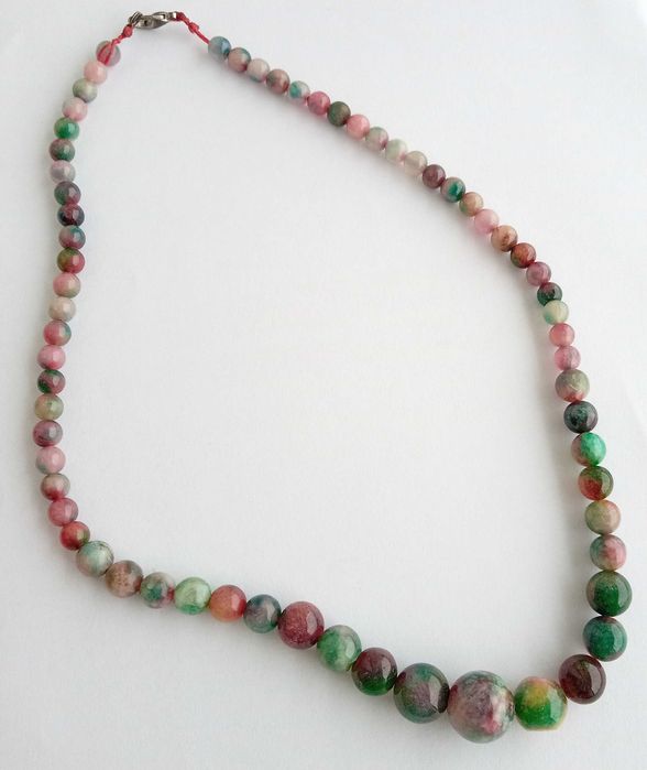 Цікаві буси намисто, натуральні камені, вінтаж